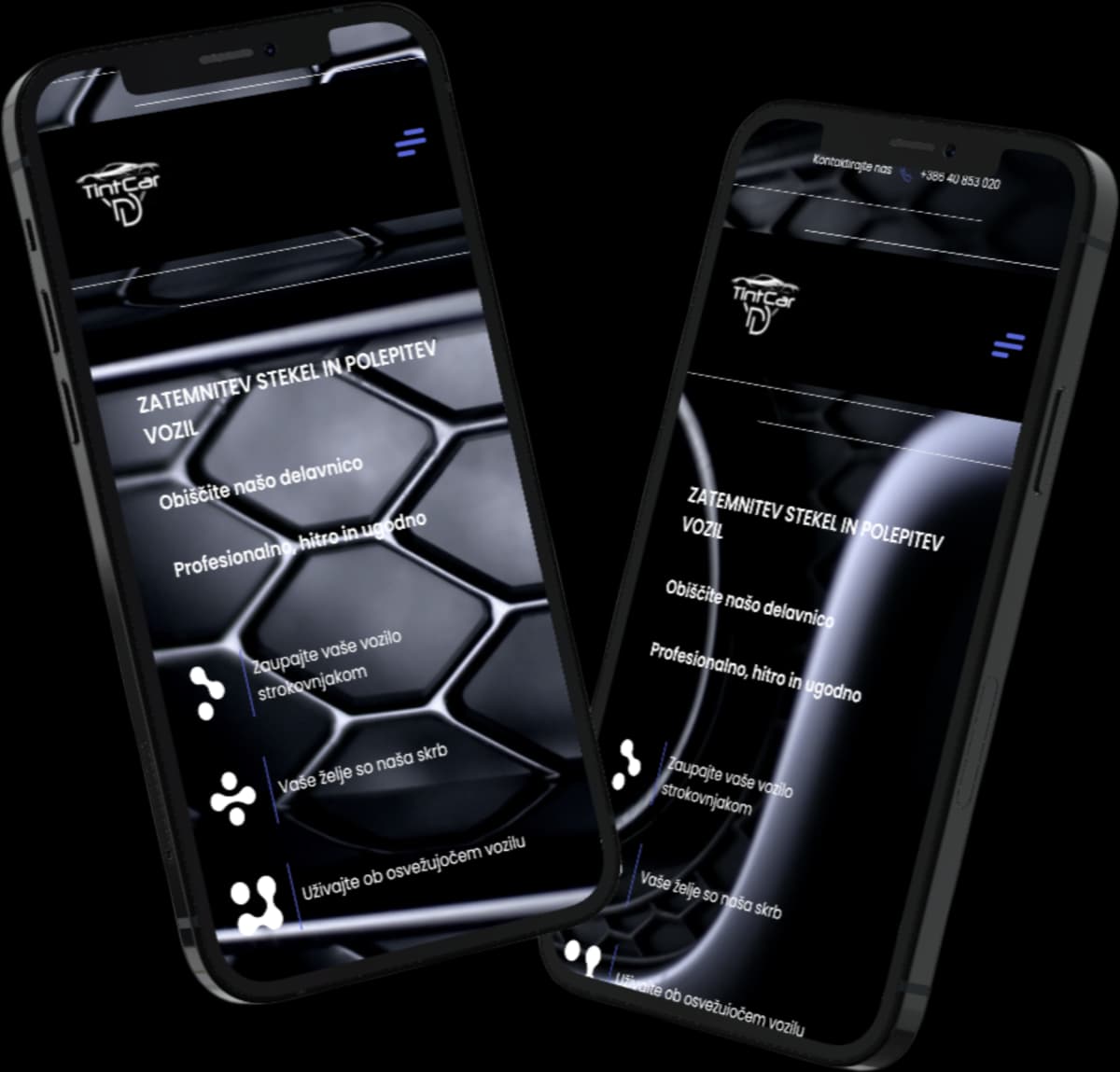 Avtosplet Mobile Preview